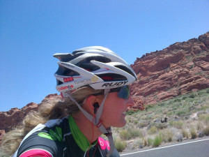 Meredith Kessler Ironman St. George Red Rocks Cycling