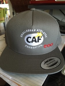 Challenged Athletes Foundation Hat Meredith Kessler triathlete