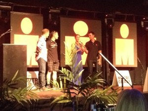 Meredith Kessler Cameron Brown Ironman New Zealand Welcome Dinner