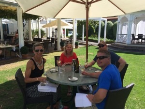 Meredith Kessler family lunch Mission Estate Winery