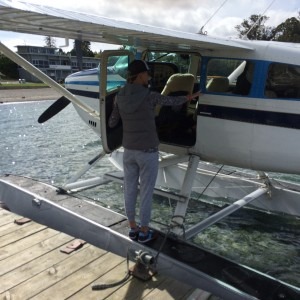 Meredith Kessler family Taupo's Floatplane Ironman New Zealand