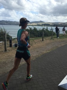 Meredith Kessler Ironman New Zealand Run Lake Taupo