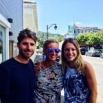 Meredith Kessler Triathlete with triathletes Holly Lawrence and Sean Jefferson