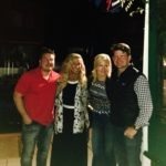 Meredith Kessler Triathlete dinner with friends
