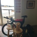 Meredith Kessler Triathlete Ventum Bike Keep Calm Carry On Sign