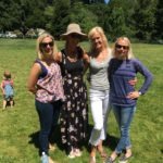 Meredith Kessler with friends at park in mill valley