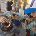 Meredith Kessler Triathlete Nephew Birthday Cake with Family