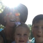 Meredith Kessler Triathlete With Niece and Nephew