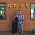 Meredith Kessler Triathlete Kissing Husband Announcing Baby Boy