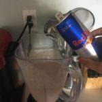 Meredith Kessler Triathlete Making Red Bull Shake
