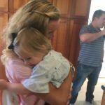 Meredith Kessler Triathlete Hugging Niece