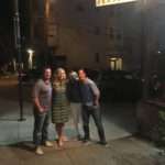 Meredith Kessler Triathlete With Family By Restaurant Frascati San Francisco